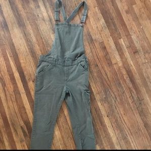 Army green khaki overalls